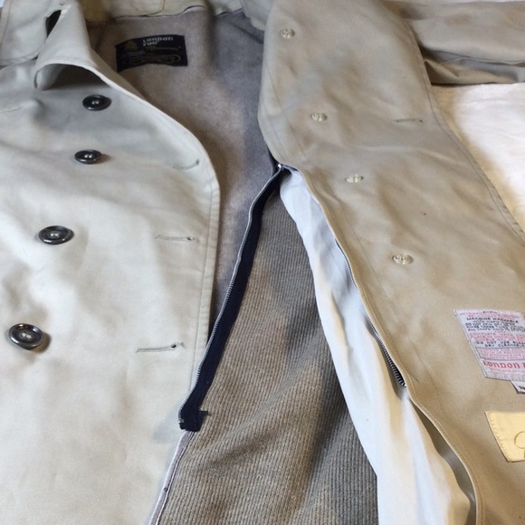 Vintage London Fog Trench Coat ladies Double Breasted Women’s 10 - Picture 14 of 17